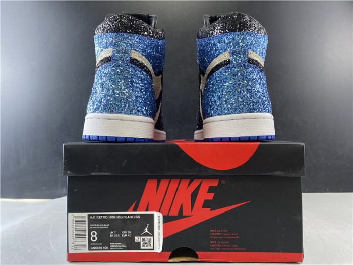 Fragment Design x Air Jordan 1 “Glitter” CK5566-400