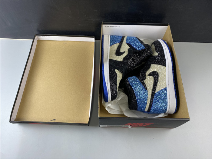 Fragment Design x Air Jordan 1 “Glitter” CK5566-400