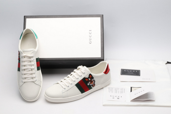 Gu66 Ace Embroidered Low-Top Sneaker