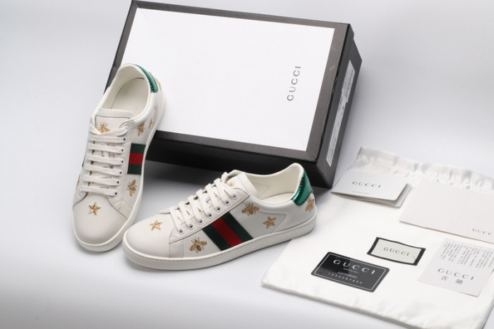 Gu66 Ace Embroidered Low-Top Sneaker