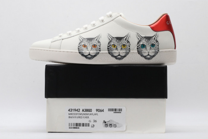 Gu66 Ace Embroidered Low-Top Sneaker