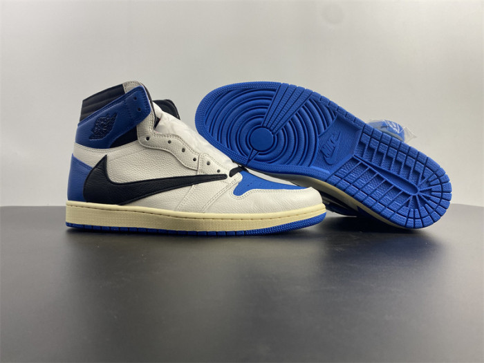 Travis Scott x Fragment x Air Jordan 1 High OG SP Military Blue DH3227-105