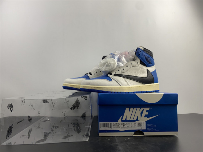 Travis Scott x Fragment x Air Jordan 1 High OG SP Military Blue DH3227-105