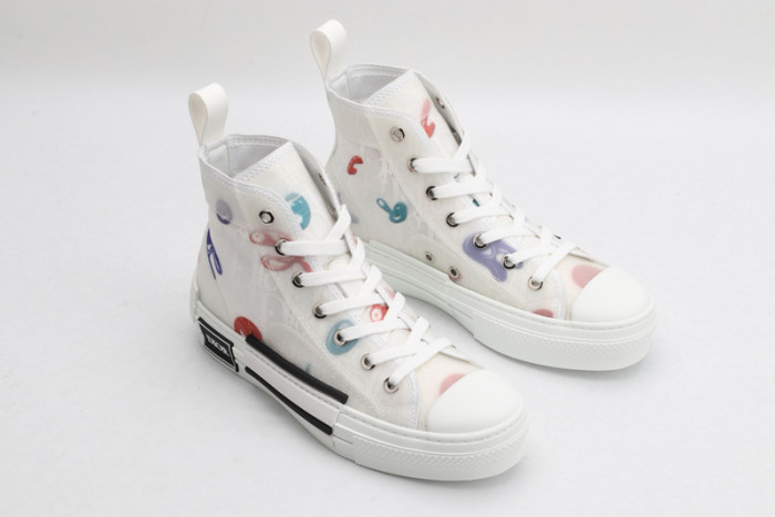 D10R B23 Oblique High Top Sneaker