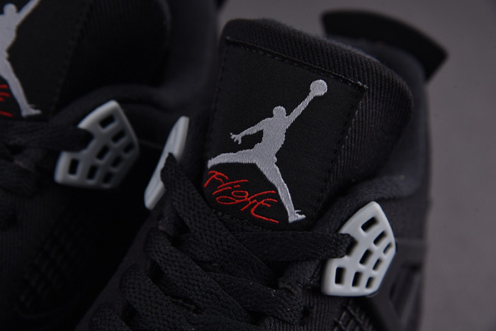 Air Jordan 4 Black Canvas DH7138-006