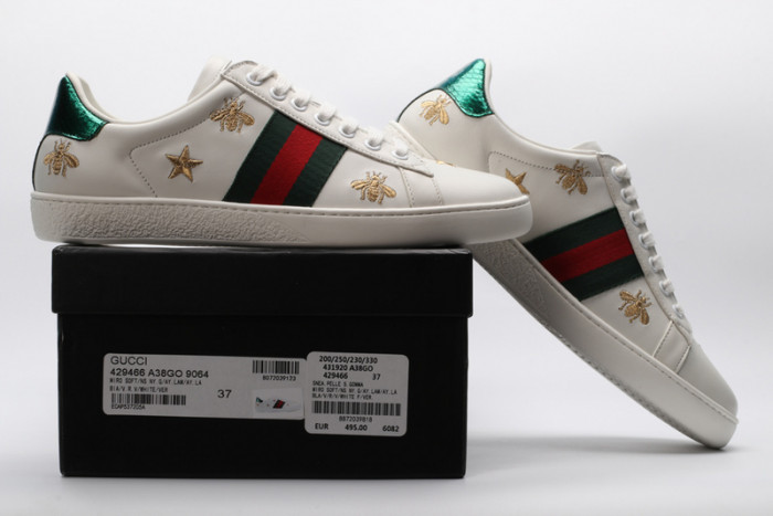 Gu66 Ace Embroidered Low-Top Sneaker