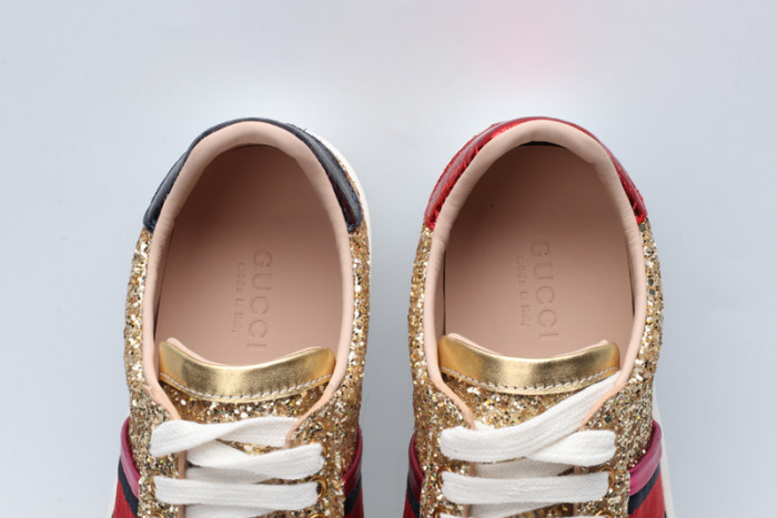 Gu66 Ace Embroidered Low-Top Sneaker