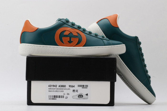 Gu66 Ace Embroidered Low-Top Sneaker