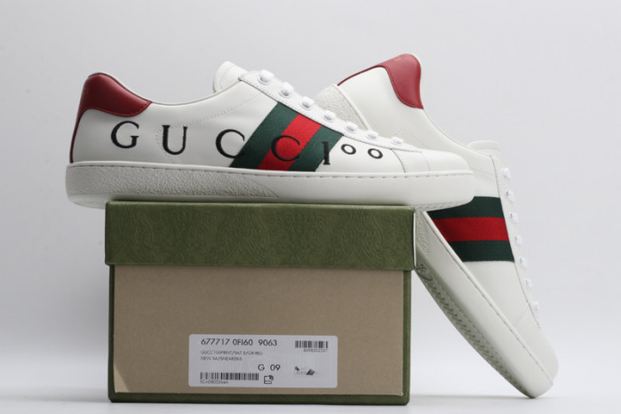 Gu66 Ace Embroidered Low-Top Sneaker