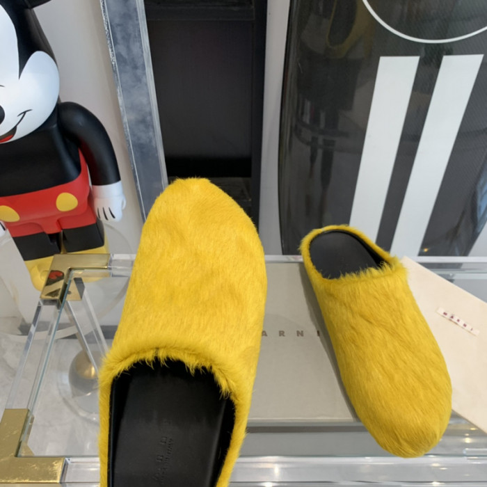Marni Fur slides