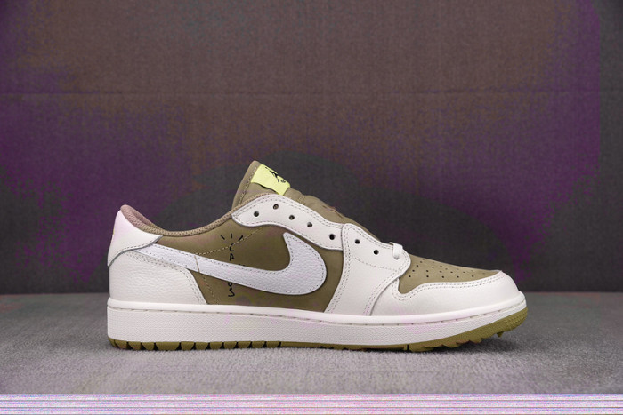Air jordan 1 Retro Low Golf Travis Scott Neutral Olive FZ3124-200