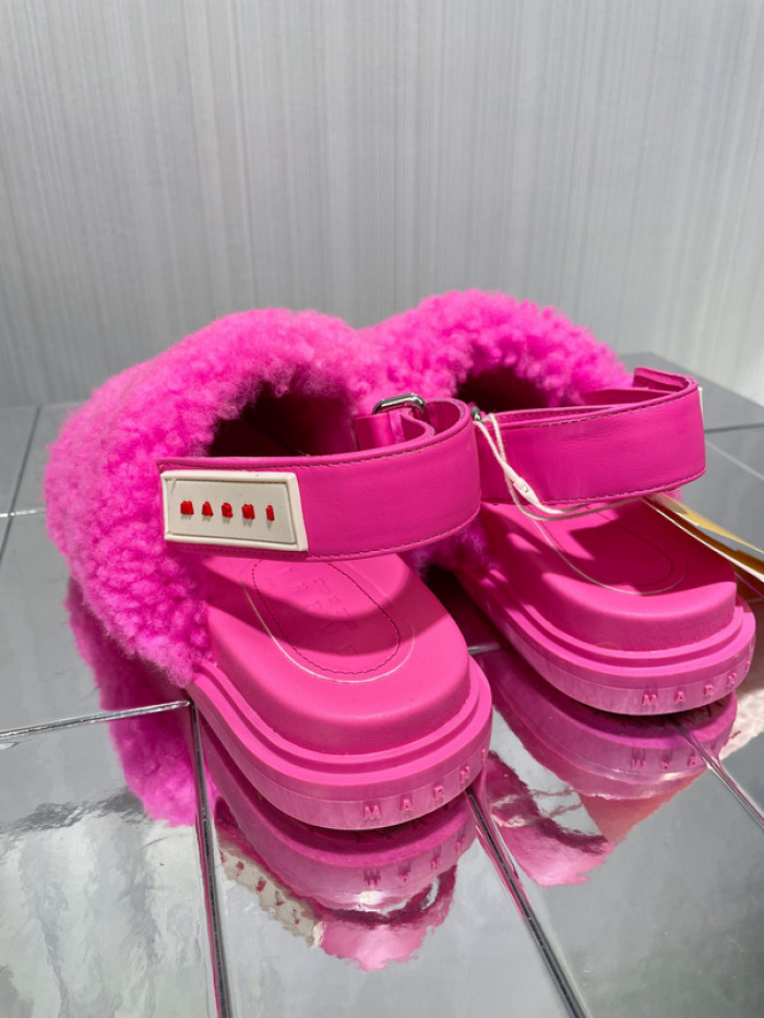 Marni Fur slides