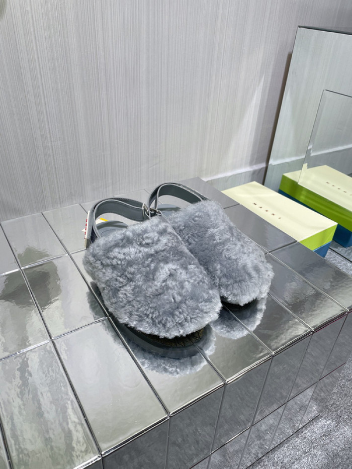 Marni Fur slides