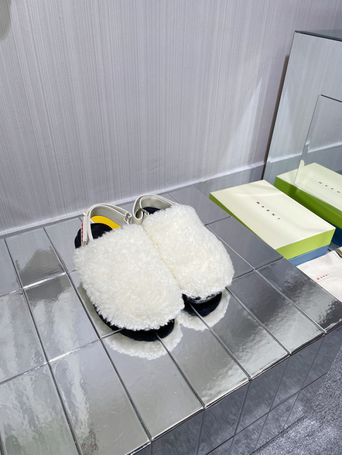 Marni Fur slides