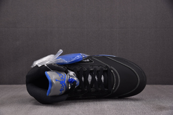 Awake NY x Air Jordan 5 “Black/Racer Blue”DV4982-004
