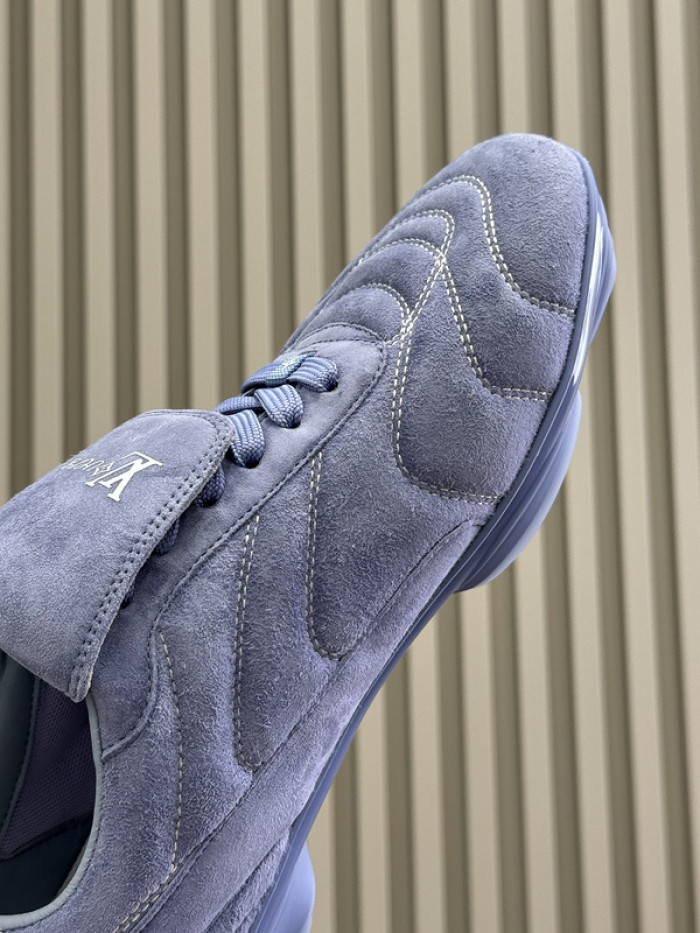 Lou1su1tt Footprint Soccer Blue
