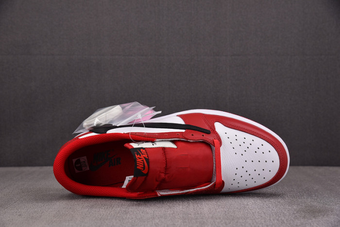 Air Jordan 1 Retro Low OG SP Travis Scott White Red DM7866-101