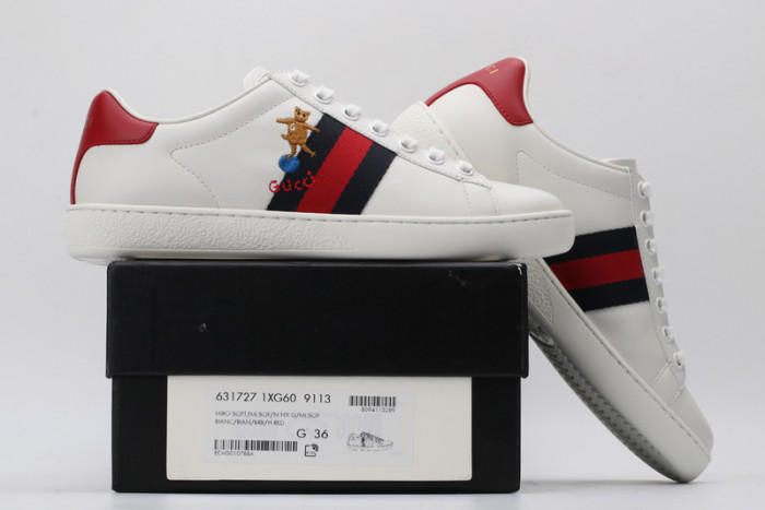 Gu66 Ace Embroidered Low-Top Sneaker