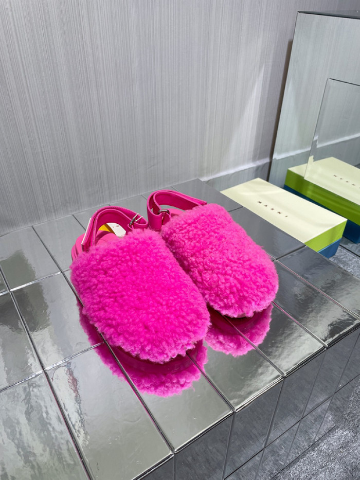 Marni Fur slides