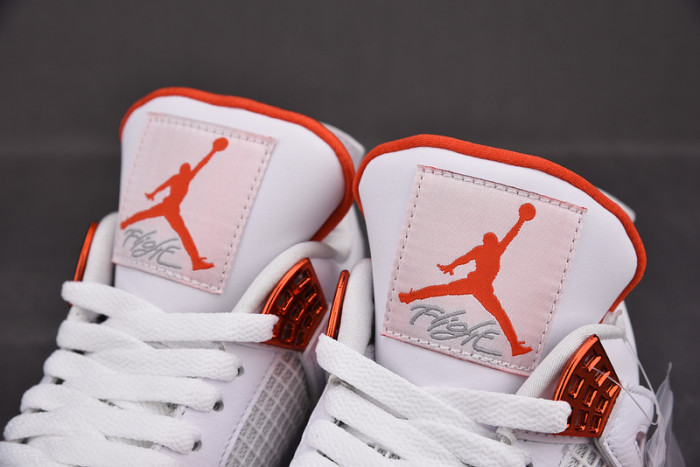 Air Jordan 4 Retro Metallic Orange CT8527-118