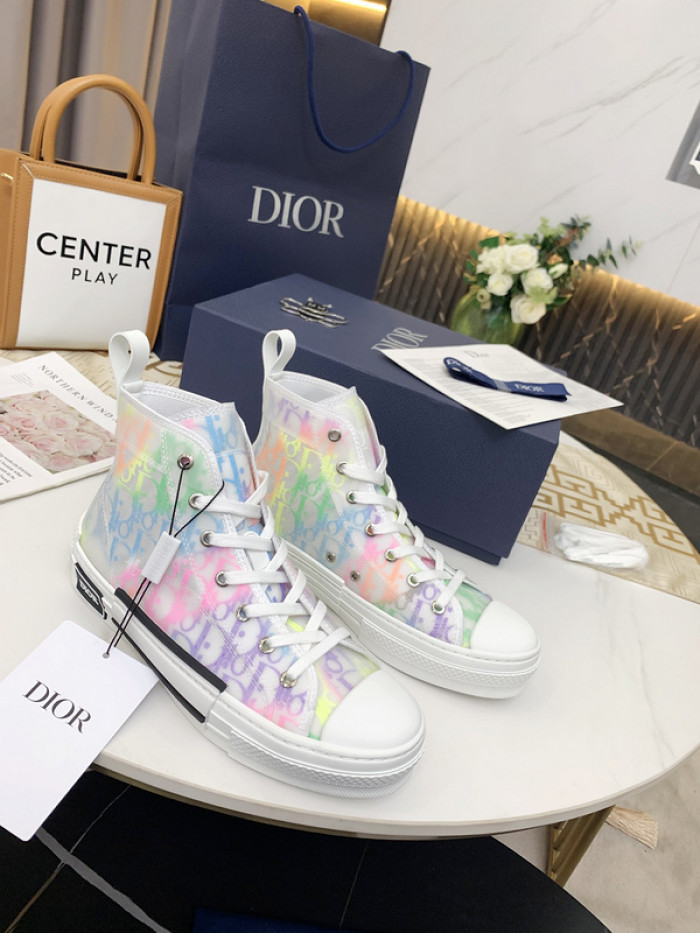 D10R B23 Oblique High Top Sneaker