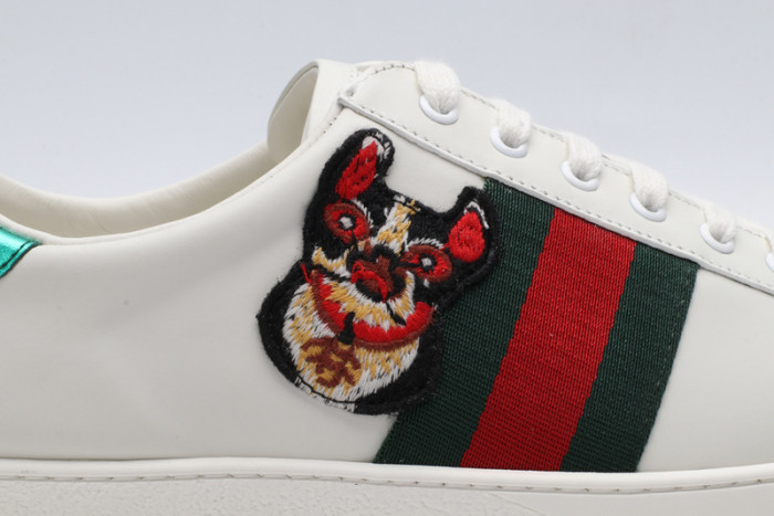 Gu66 Ace Embroidered Low-Top Sneaker