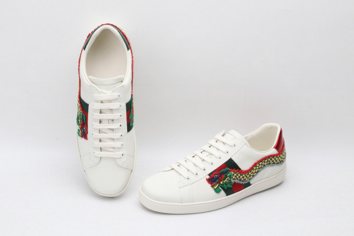 Gu66 Ace Embroidered Low-Top Sneaker