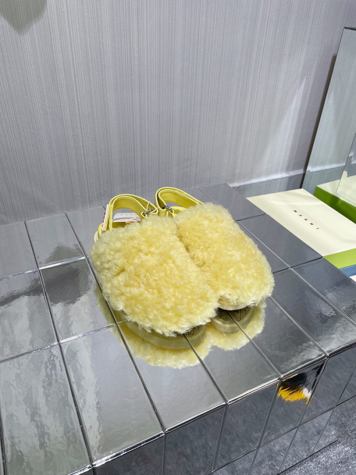 Marni Fur slides
