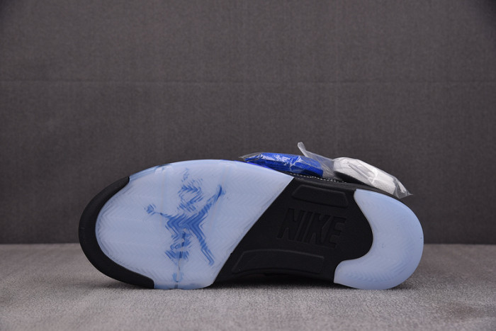 Awake NY x Air Jordan 5 “Black/Racer Blue”DV4982-004