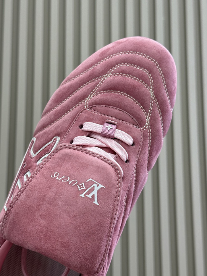 Lou1su1tt Footprint Soccer Pink