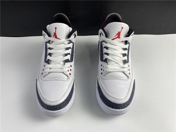 Air Jordan 3 Retro SE Fire Red Denim (2020) JAPAN VERSION CZ6431 100