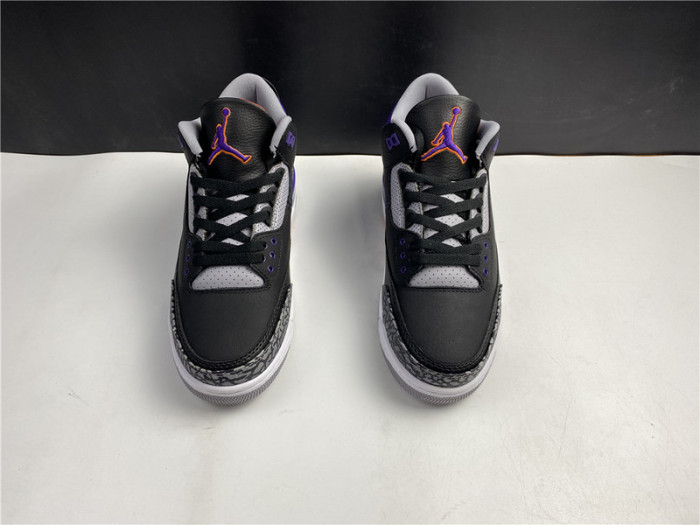 Air Jordan 3 Retro Black Court Purple CT8532-050