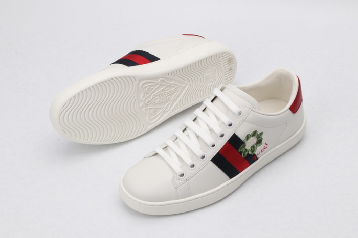 Gu66 Ace Embroidered Low-Top Sneaker