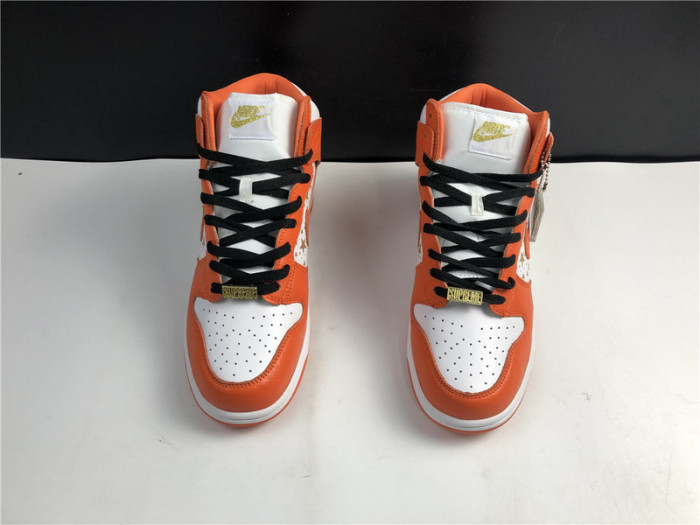 nike sb dunk high S*p*e orange 307385-181