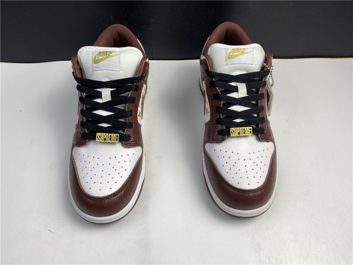 nike sb dunk low S*p*e stars barkroot brown (2021) dh3228-103