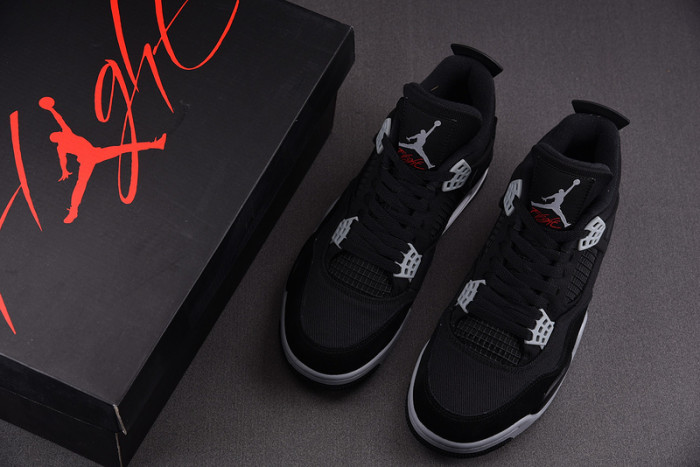 Air Jordan 4 Black Canvas DH7138-006