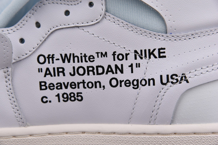 Air Jordan 1 Retro High OFW White AQ0818-100
