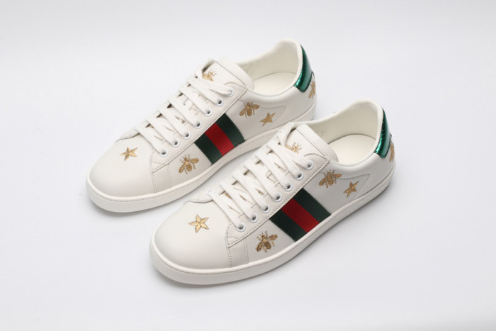 Gu66 Ace Embroidered Low-Top Sneaker