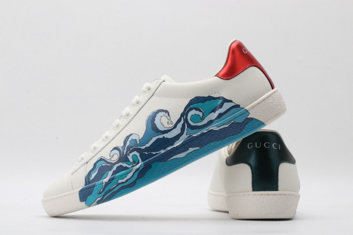 Gu66 Ace Embroidered Low-Top Sneaker