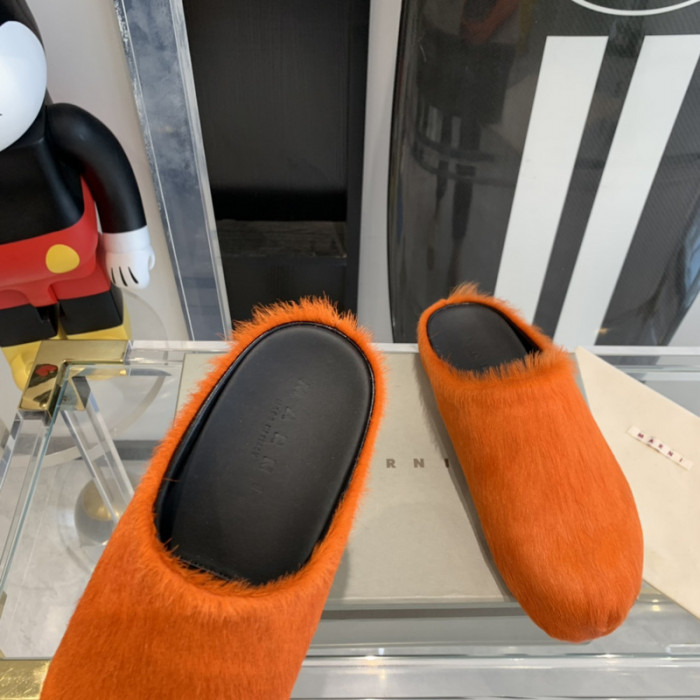 Marni Fur slides