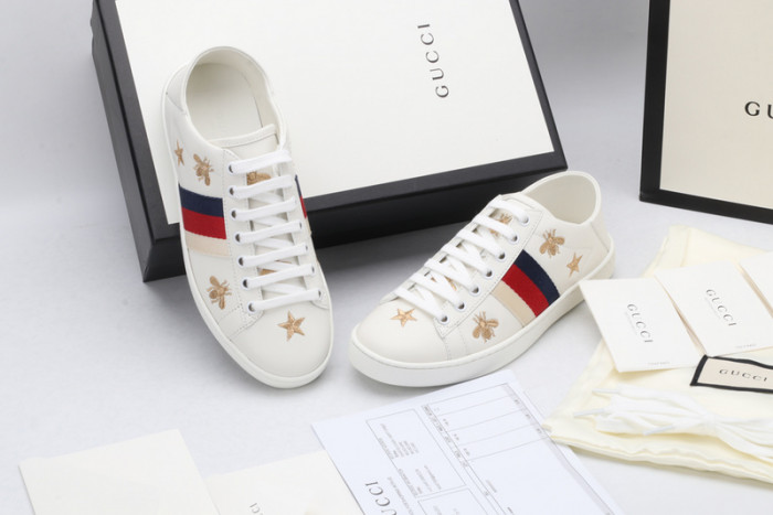 Gu66 Ace Embroidered Low-Top Sneaker