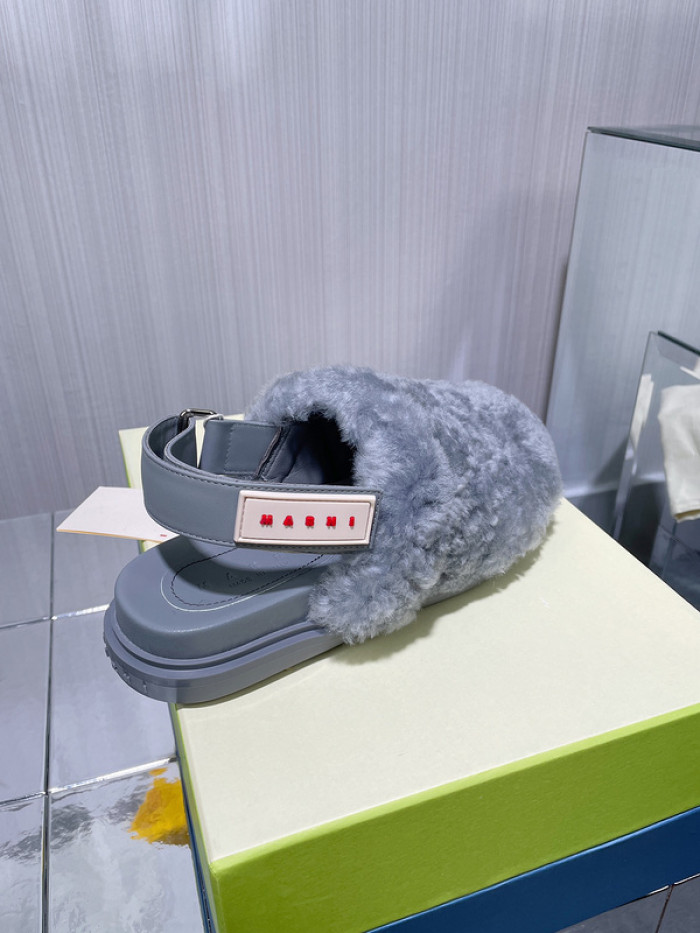 Marni Fur slides