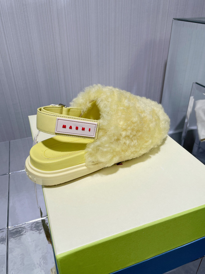 Marni Fur slides