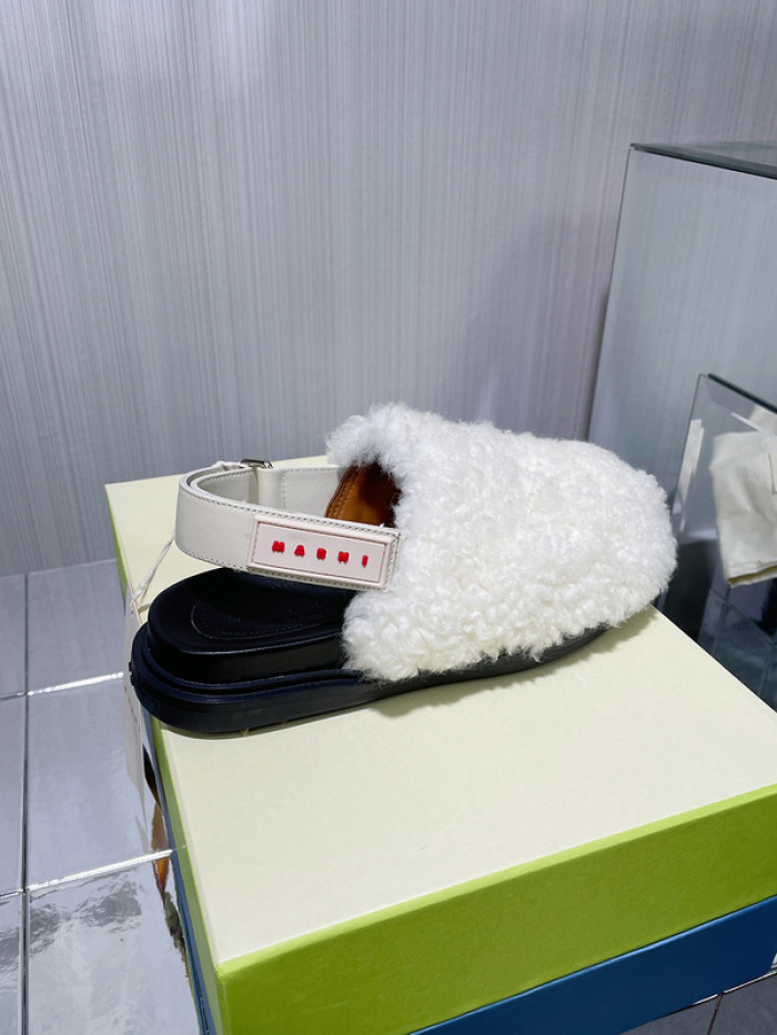 Marni Fur slides