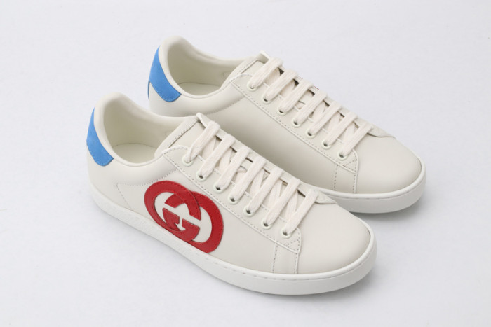Gu66 Ace Embroidered Low-Top Sneaker 431942A38G09066