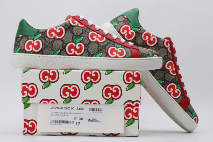 Gu66 Ace Embroidered Low-Top Sneaker