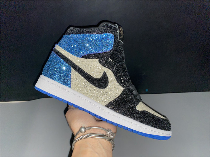 Fragment Design x Air Jordan 1 “Glitter” CK5566-400