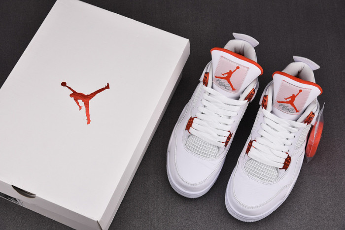 Air Jordan 4 Retro Metallic Orange CT8527-118