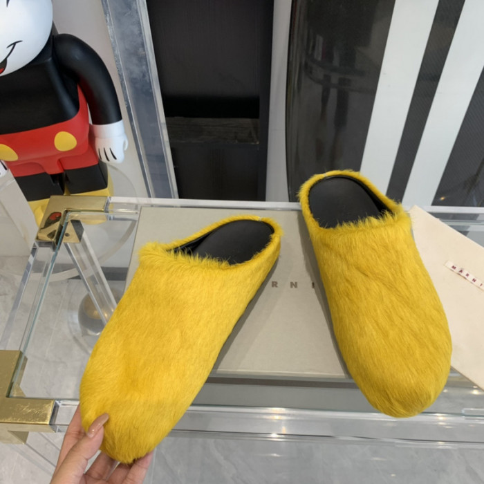 Marni Fur slides