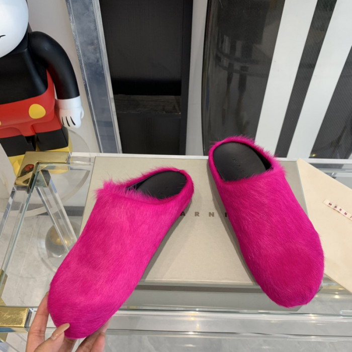 Marni Fur slides